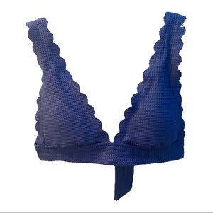 Aerie Blue Bikini Top